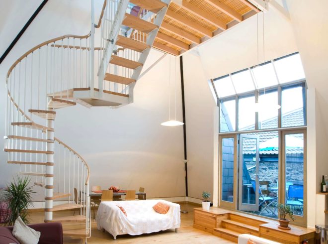 Conversion of malt house into ultimate loft living in Bristol