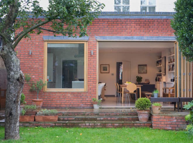 Rear extension and garage conversion in South London