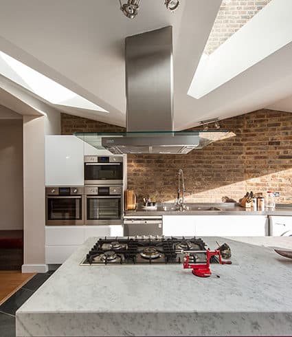 Inspirational kitchen extension in Hackney
